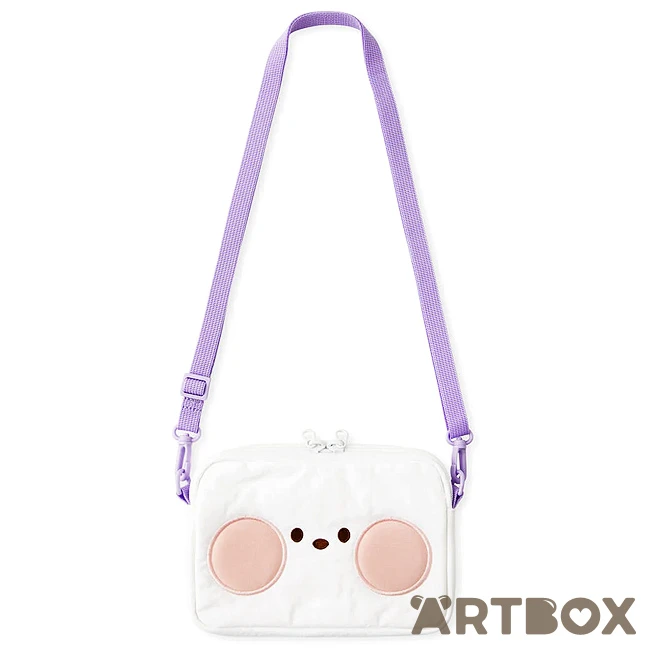 No Brand BT21 RJ Minini Zipped Travel Pocket Shoulder Pouch 1 No Brand BT21 RJ Minini Zipped Travel Pocket Shoulder Pouch