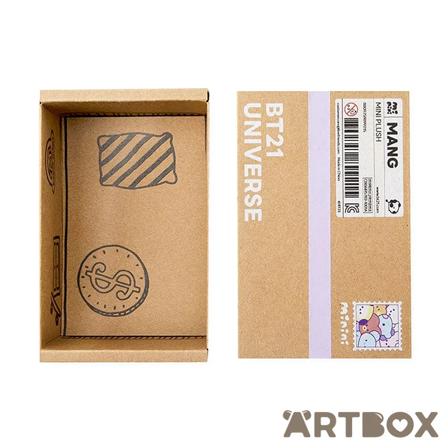 No Brand BT21 Mang Minini Universe Classic Mini Plush In Box 3 No Brand BT21 Mang Minini Universe Classic Mini Plush In Box - Image 3