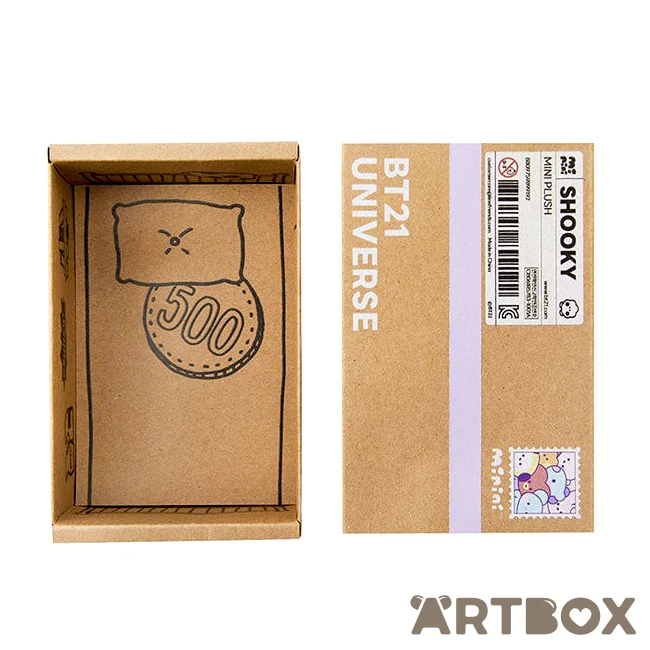 No Brand BT21 Shooky Minini Universe Classic Mini Plush In Box 3 No Brand BT21 Shooky Minini Universe Classic Mini Plush In Box - Image 3