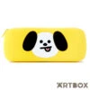 No Brand BT21 Chimmy Face Design Silicone Zipped Pencil Case