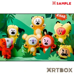 No Brand BT21 Cooky Year Of Tiger Dressup Plush In Display Box -Fashion Gift Shop BT21 Tiger Plush 4 650 1