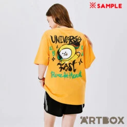 No Brand BT21 Chimmy Orange Utopia Series T-Shirt Medium 5 No Brand BT21 Chimmy Orange Utopia Series T-Shirt Medium -Fashion Gift Shop BT21 Utopia Tshirt CM Orange 3 650