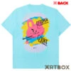 No Brand BT21 Cooky Blue Utopia Series T-Shirt Medium