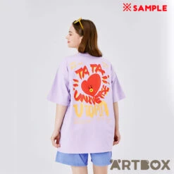 No Brand BT21 Tata Purple Utopia Series T-Shirt Medium 5 No Brand BT21 Tata Purple Utopia Series T-Shirt Medium -Fashion Gift Shop BT21 Utopia Tshirt TA Purple 3 650