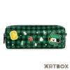 No Brand BT21 Chimmy Winter Gingham Zipped Pen Pouch