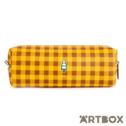 No Brand BT21 Tata Winter Gingham Zipped Pen Pouch 3 No Brand BT21 Tata Winter Gingham Zipped Pen Pouch -Fashion Gift Shop BT21 Winter Pouch TA 2 650