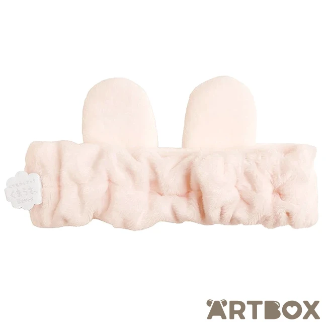 Kumausa Bunny Classic Design Plush Spa Headband 2 Kumausa Bunny Classic Design Plush Spa Headband - Image 2
