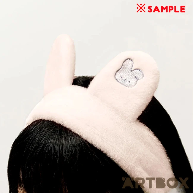 Kumausa Bunny Classic Design Plush Spa Headband 3 Kumausa Bunny Classic Design Plush Spa Headband - Image 3