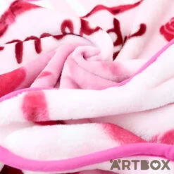 SANRIO My Melody Roses Small Fluffy Blanket With Popper -Fashion Gift Shop CMY7 Blanket MM 3 650