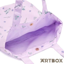 SANRIO Kuromi Diner Uniform Montage Classic Tote Bag -Fashion Gift Shop CN2001 Tote Cafe KU 2 650