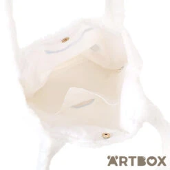 SANRIO Cinnamoroll Face Design Faux Fur Style Plush Tote Bag 5 SANRIO Cinnamoroll Face Design Faux Fur Style Plush Tote Bag -Fashion Gift Shop CN91 Plush Tote 3 650