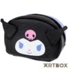 SANRIO Kuromi Friends Two Colour Mini Rounded Zipped Pouch