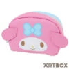 SANRIO My Melody Friends Two Colour Mini Rounded Zipped Pouch