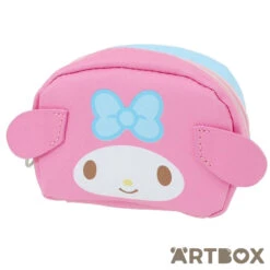 SANRIO My Melody Friends Two Colour Mini Rounded Zipped Pouch