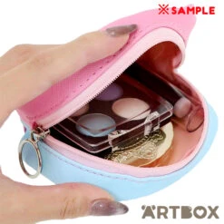 SANRIO My Melody Friends Two Colour Mini Rounded Zipped Pouch -Fashion Gift Shop CRM1 Pouch MM 3 650