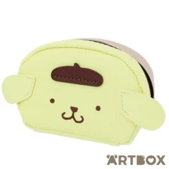 SANRIO PomPomPurin Friends Two Colour Mini Rounded Zipped Pouch