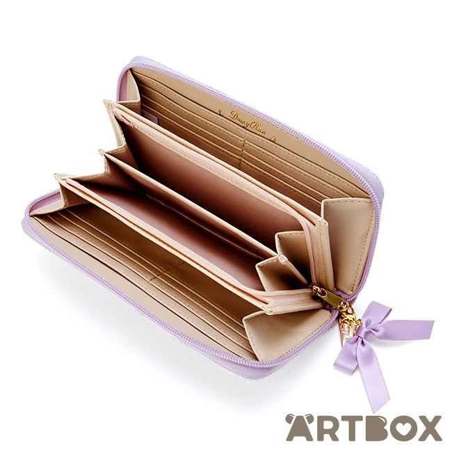 SANRIO Kuromi X Daisy Rico Crystal Decoration Long Wallet 2 SANRIO Kuromi X Daisy Rico Crystal Decoration Long Wallet - Image 2