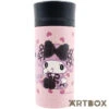 SANRIO My Melody Lace & Ribbon Stainless Steel Insulated Flask Pink