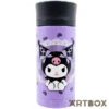 SANRIO Kuromi Lace & Ribbon Stainless Steel Insulated Flask Purple
