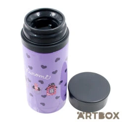 SANRIO Kuromi Lace & Ribbon Stainless Steel Insulated Flask Purple -Fashion Gift Shop E83691 Flask Purple KU 2 650
