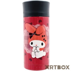 SANRIO My Melody Lace & Ribbon Stainless Steel Insulated Flask Red