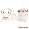 GUND Hello Kitty X Pusheen Best Friends Plush Collector Set