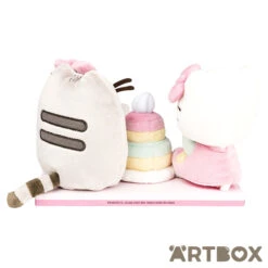 GUND Hello Kitty X Pusheen Best Friends Plush Collector Set 7 GUND Hello Kitty X Pusheen Best Friends Plush Collector Set -Fashion Gift Shop KTxPusheen Set 4 650