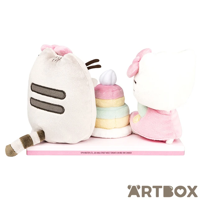 GUND Hello Kitty X Pusheen Best Friends Plush Collector Set 4 GUND Hello Kitty X Pusheen Best Friends Plush Collector Set - Image 4