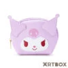 SANRIO Kuromi Colours Rounded Zipped Tissue Pouch Pink