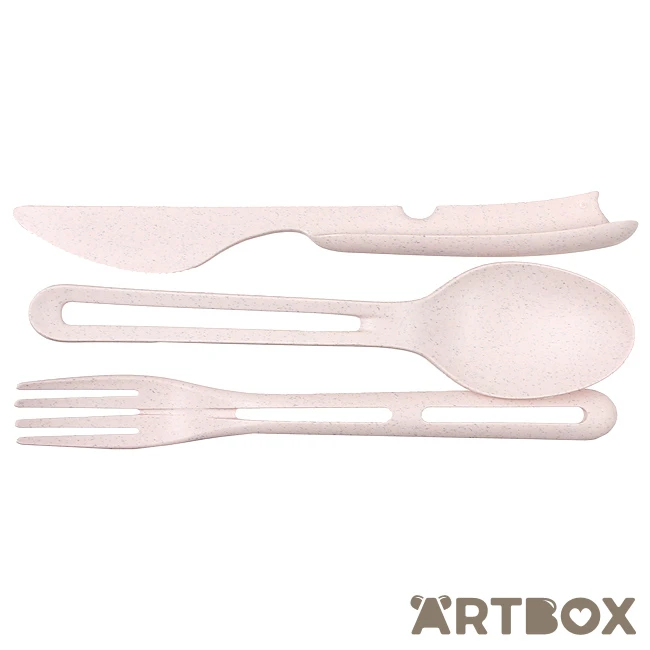No Brand Pusheen The Cat Click Together Cutlery Set In Case Pink 2 No Brand Pusheen The Cat Click Together Cutlery Set In Case Pink - Image 2