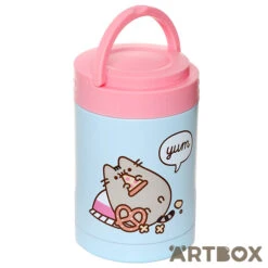 No Brand Pusheen The Cat Yum Snacks Thermal Lunch Pot