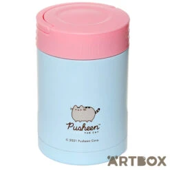 No Brand Pusheen The Cat Yum Snacks Thermal Lunch Pot -Fashion Gift Shop LPOT12A 3 650