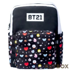 No Brand BT21 Characters Cool Collection Large Backpack