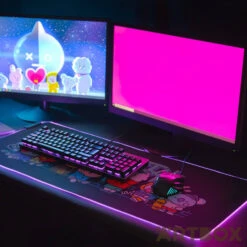 No Brand BT21 Street Mood LED Light Up XXL Mouse Mat 6 No Brand BT21 Street Mood LED Light Up XXL Mouse Mat -Fashion Gift Shop MGGEL002 3 650