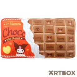 SANRIO Kuromi Milk Chocolate Bar Style Long Cushion