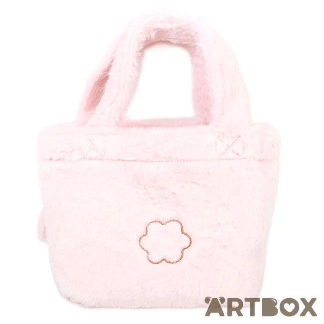 SANRIO My Sweet Piano Face Design Faux Fur Style Plush Handbag 2 SANRIO My Sweet Piano Face Design Faux Fur Style Plush Handbag - Image 2