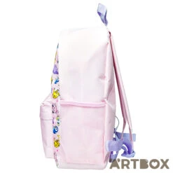 No Brand Pikachu & Eevee Besties Backpack With Front Pocket -Fashion Gift Shop PKBE5649 Backpack 3 650