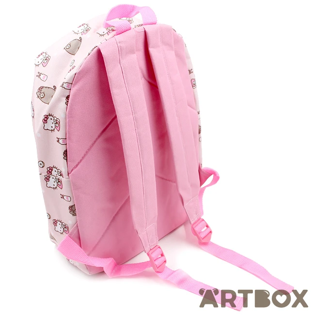 SANRIO Hello Kitty X Pusheen Pink Montage Backpack 2 SANRIO Hello Kitty X Pusheen Pink Montage Backpack - Image 2