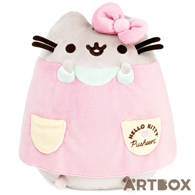 GUND Hello Kitty X Pusheen Costume Plush - Pusheen 1 GUND Hello Kitty X Pusheen Costume Plush - Pusheen