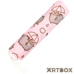 No Brand Pusheen The Cat Sweet And Simple Folding Umbrella
