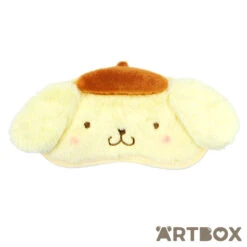 SANRIO PomPomPurin Face Design Moko Moko Plush Eye Mask