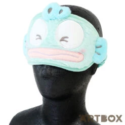 SANRIO Hangyodon Face Design Moko Moko Plush Eye Mask -Fashion Gift Shop SA46136 Eyemask HG 3 650