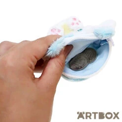 SANRIO Cinnamoroll Happy Cat Dressup Mini Zipped Coin Purse -Fashion Gift Shop SAH DK Happy Cat Purse CN 3 650