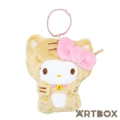 SANRIO Hello Kitty Happy Cat Dressup Mini Zipped Coin Purse