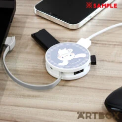 SANRIO Kuromi Compact USB Multi Port Hub Extension -Fashion Gift Shop SANG246 USB Hub CN 3 650