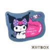 SANRIO Kuromi Heart Die Cut Soft Small Mouse Pad