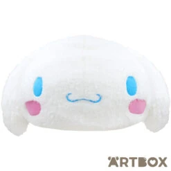 SANRIO Cinnamoroll Classic Face Fluffy Plush Dome Cushion