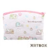 Sumikko Gurashi Matsuri Crepe Zipped Pouch Light Pink