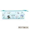 Sanrio Characters Balloons Multi Pocket Pencil Case Blue