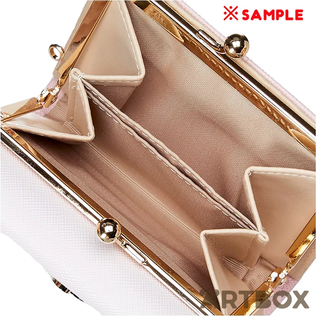 SANRIO My Melody Colour Block Enamel Decoration Small Wallet 3 SANRIO My Melody Colour Block Enamel Decoration Small Wallet - Image 3